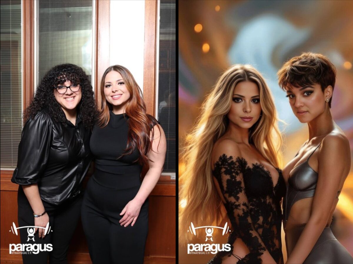 AI Photo Booth rental at a Manhattan event