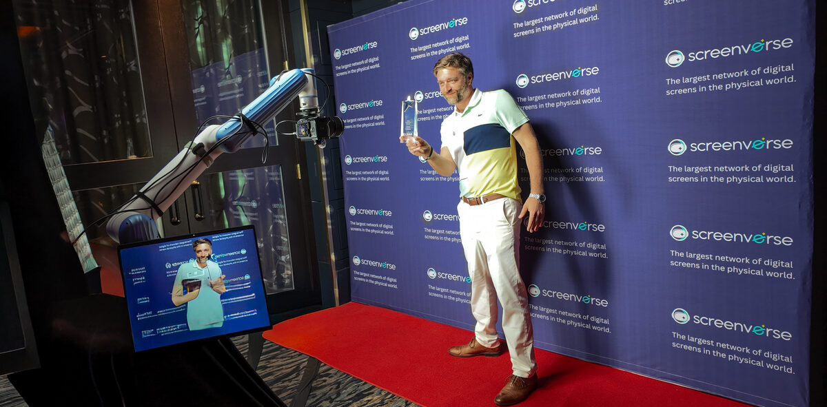 Glambot Robot Camera rental at New York event