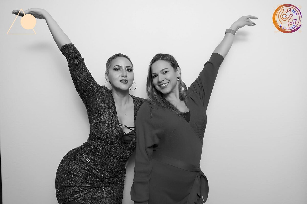 Hollywood Glam B&W rental at a Manhattan event