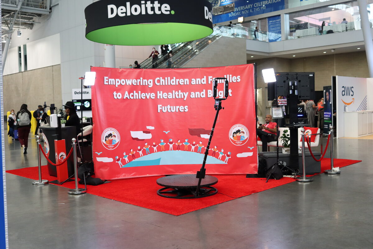 360Boothy professional setup at a New York corporate event