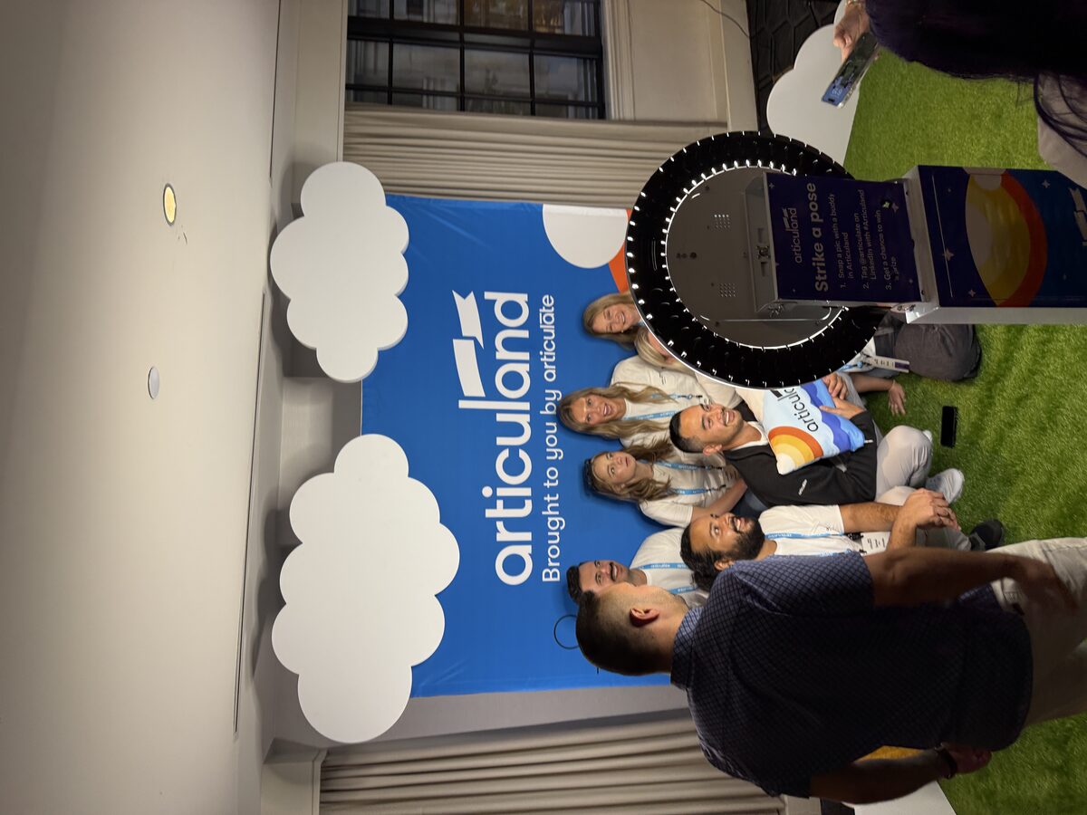 Selfie Booth rental at a Manhattan event